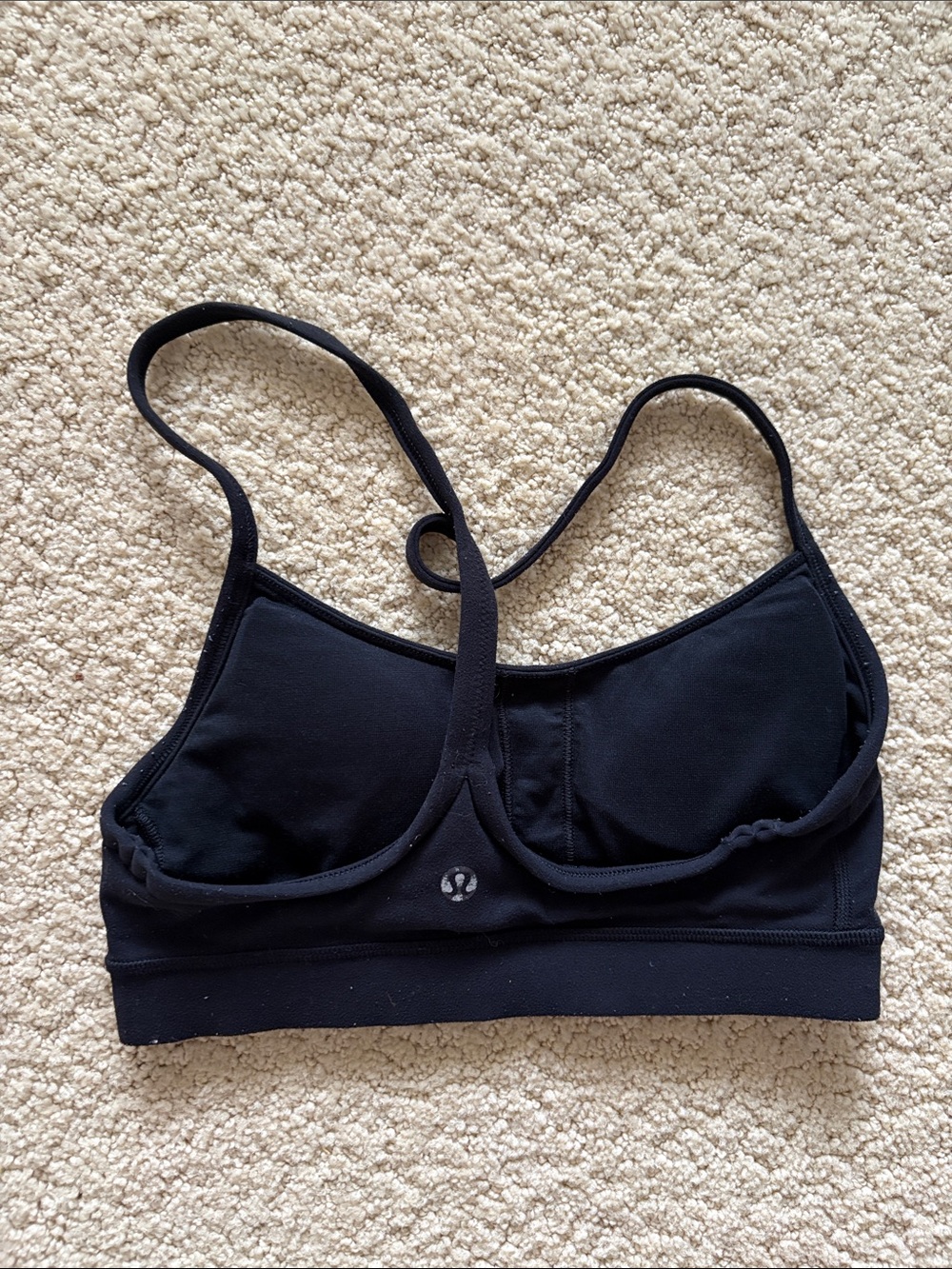 Lululemon Flow Y Nulu Black Bra - Picture 2 of 2